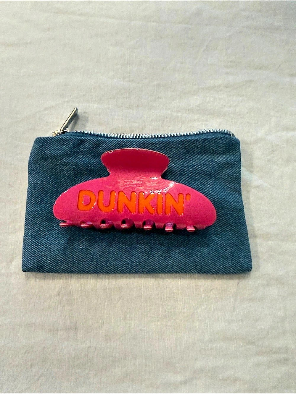Parke Dunkin Pink Claw Clip